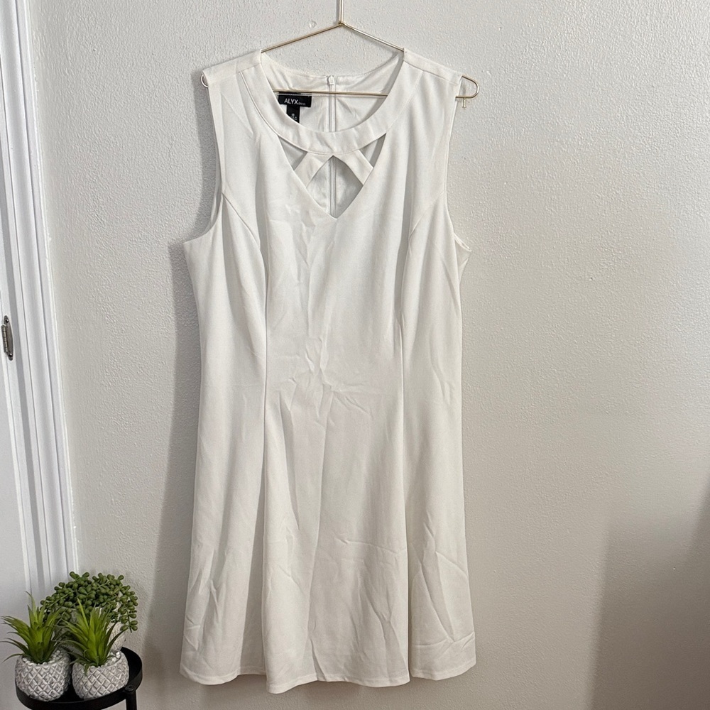 Alyx White Sleeveless Dress